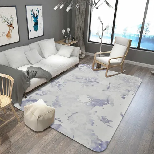 

Nordic Style Art Geometry Floor Mat Door Mat Anti-slip Mat Carpet Bedroom Living Room Home Decoration