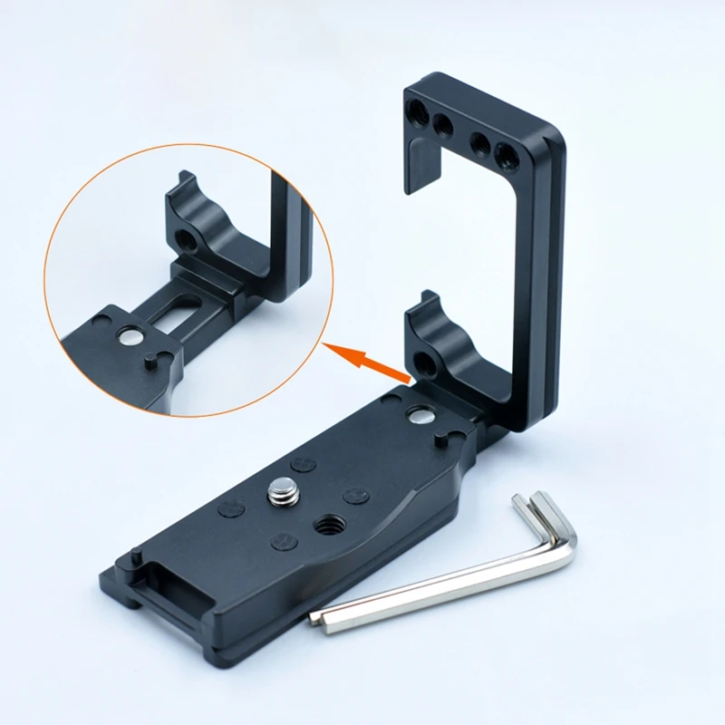 Выдвижной L образный кронштейн вертикальный быстросъемный штатив с ручкой для