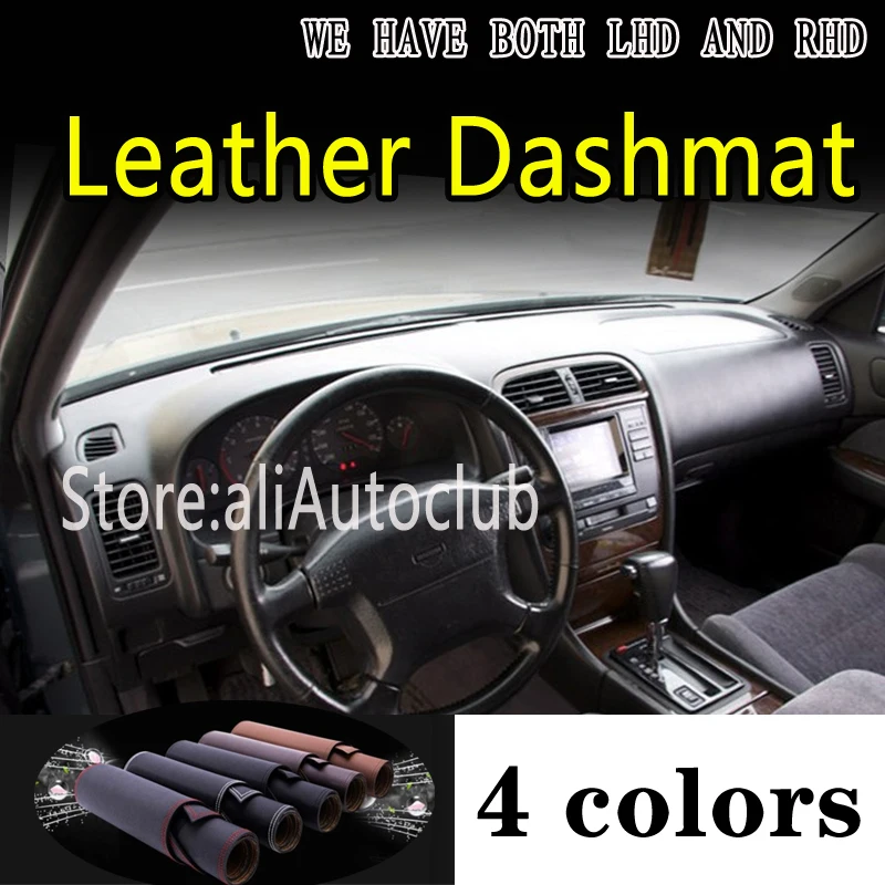 

for Nissan Cedric Y33 1995 1996 1997 1998 1999 Leather Dashmat Dashboard Cover Dash Mat Carpet custom Car styling Accessories