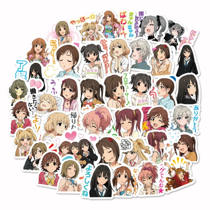 Для выведения токсинов 40 шт Аниме Золушка наклейки милые миленькие в японском