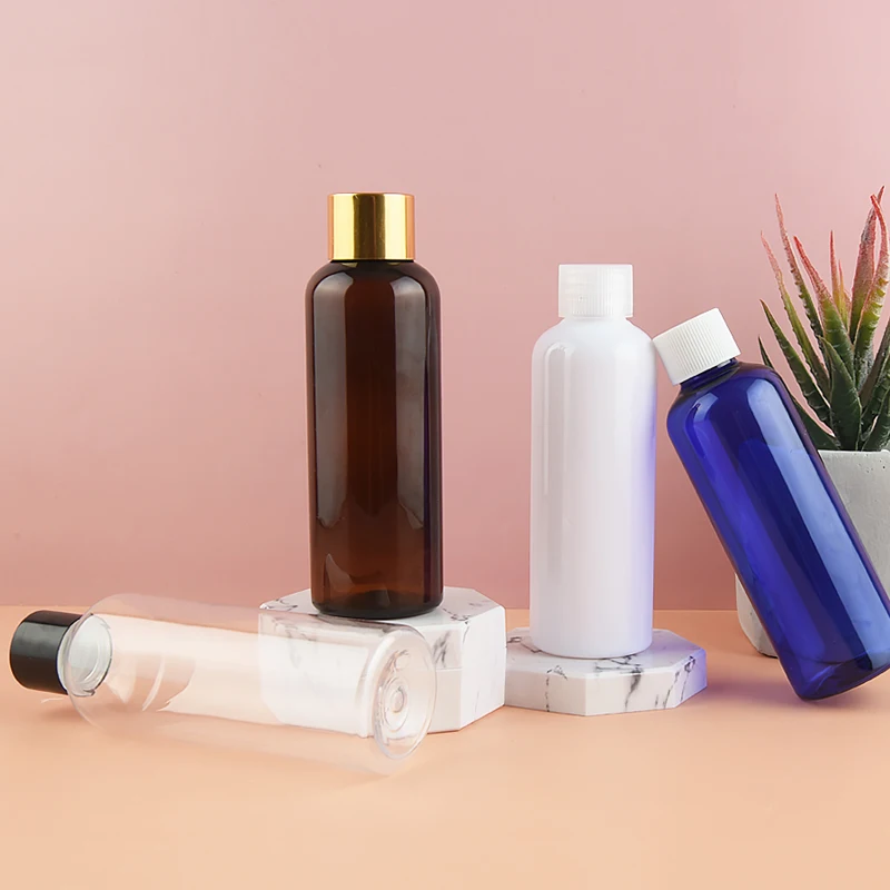 High-end hot-selling low-cost travel 1pcs 100ml Color PET bottle Aluminum lid Cosmetic Free Shipping | Красота и здоровье