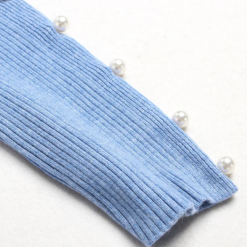 Подиумная мода осень-зима комплект юбки и свитера женские 2019 Новые элегантные