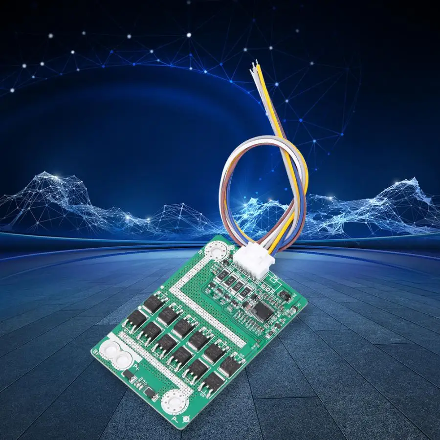 4S 50A Защитная плата зарядного устройства для литий-ионной батареи 18650 BMS PCB с