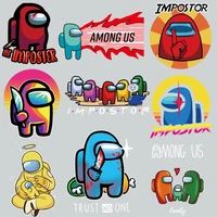 cool cartoon thermal stickers diy washable patches on clothes beautiful robot iron on transfer for kid t shirt hoodies appliqued