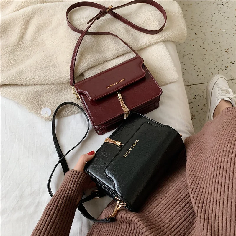 Новинка 2019 корейская модная сумка через плечо сумки женские |