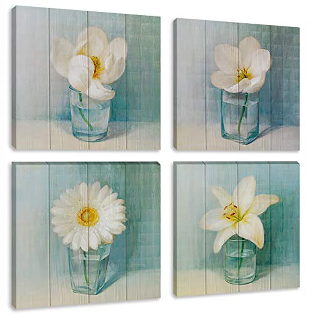 4 шт. настенные картины Орхидея | Дом и сад