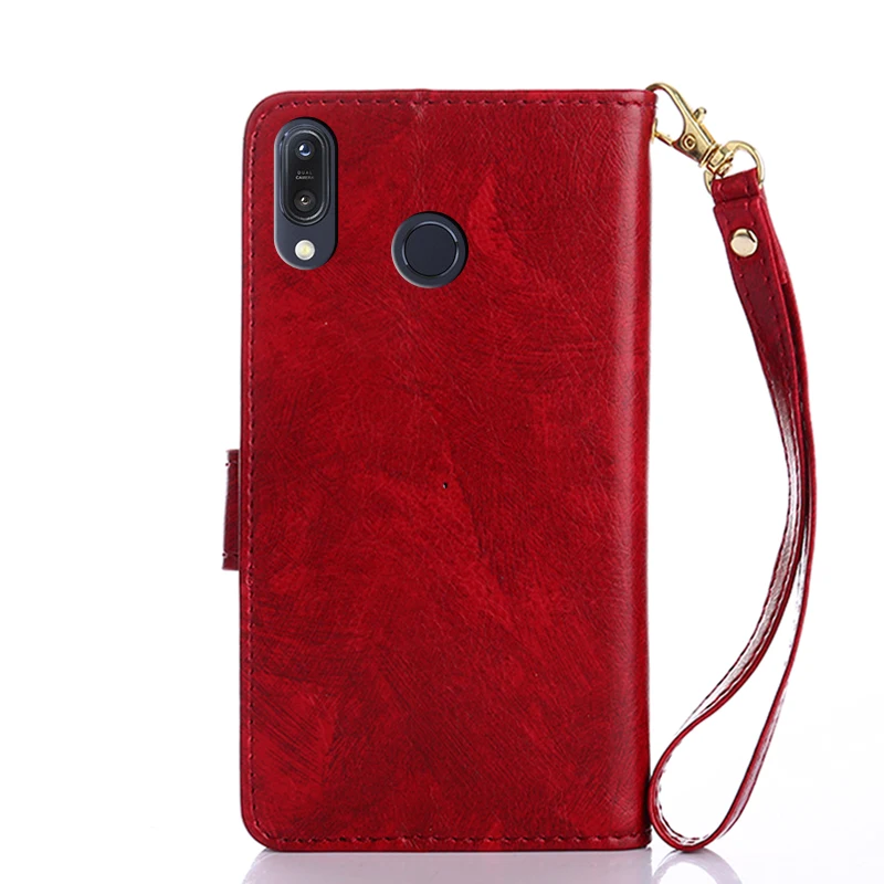 Retor Case For Asus ZB555KL Cover High Quality Flip Wallet Leather Zenfone MAX M1 Capa Phone ba | Мобильные телефоны и