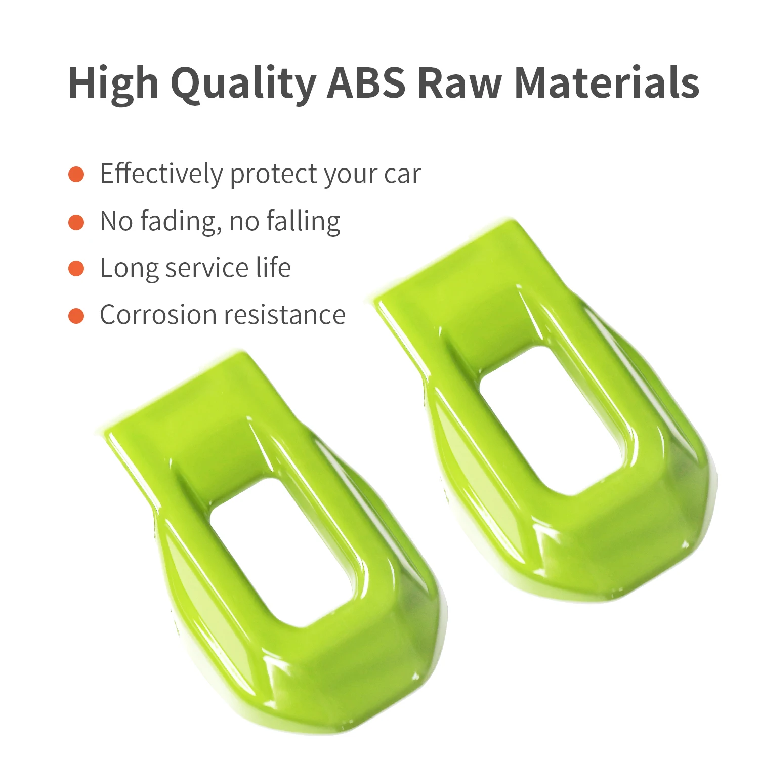 

Hood Lock Latches Cover Trim Catch Brackets External Accessories Decoration Stickers for 2018-2021 Jeep Wrangler JL JLU & JT