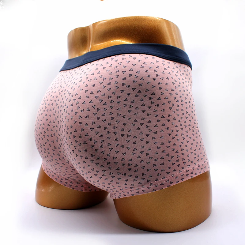 Мужское нижнее белье боксеры с розовыми принтами мужское в подарок мужские