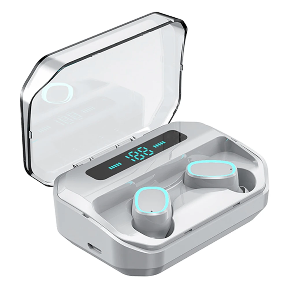 

C1 wireless Bluetooth 5.0 headset TWS sports in-ear wireless touch stereo headset large charging compartment