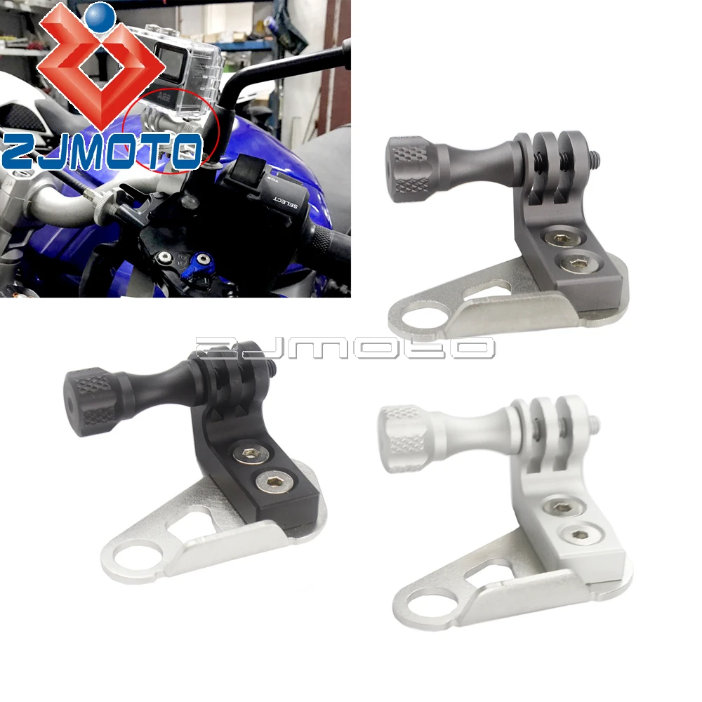 Крепление на боковое зеркало мотоцикла держатель для видеокамеры Gopro кронштейн