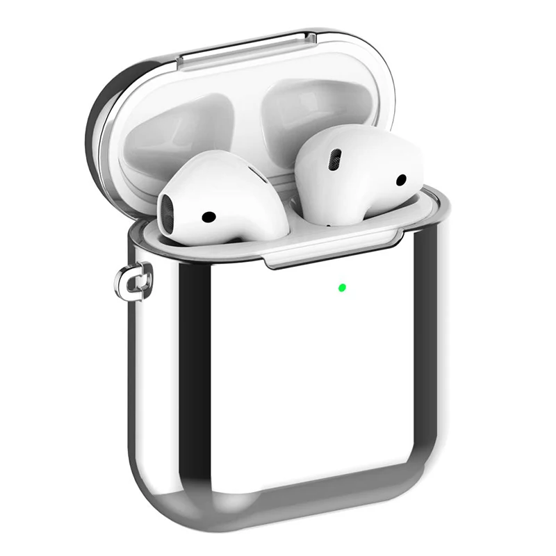 Air Pods чехол из ТПУ для Apple Airpods 1/2 противоударный защитный чехол для AirPods против отпечатков пальцев чехол для зарядки