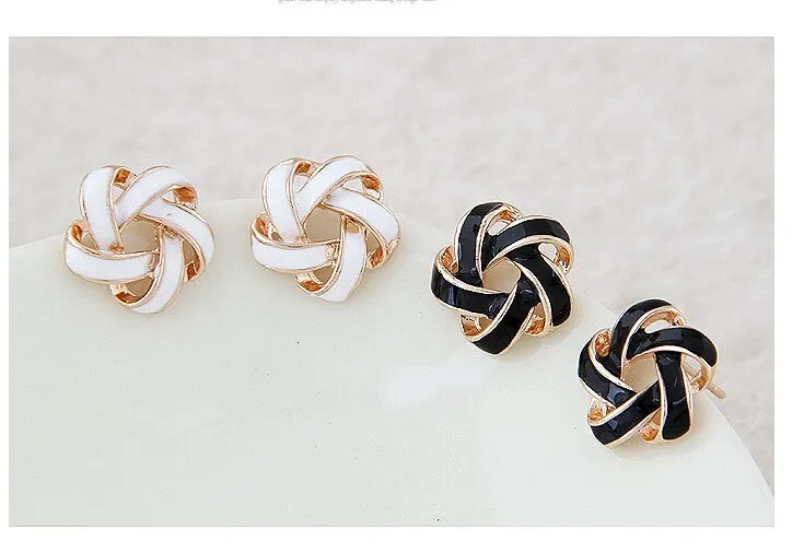 Серьги-гвоздики для женщин Brincos модные подвески Bijoux Эмаль Цветок Букле д 'ореиль женский аксессуар ювелирные изделия