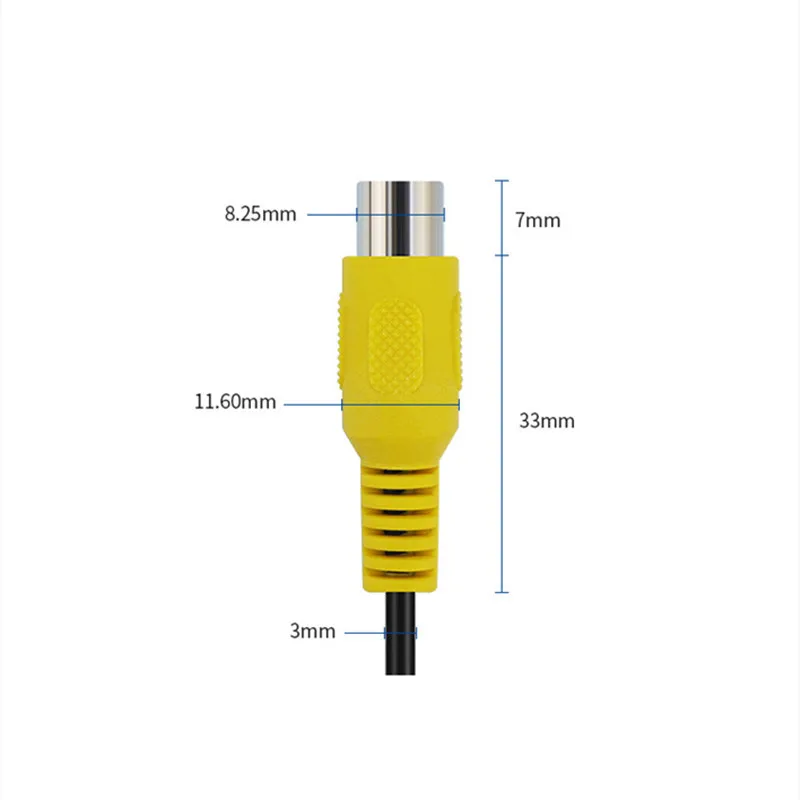 Видеокабель-адаптер AV In 2 5 мм штекер Jack на гнездо RCA Кабель-адаптер для GPS и задней