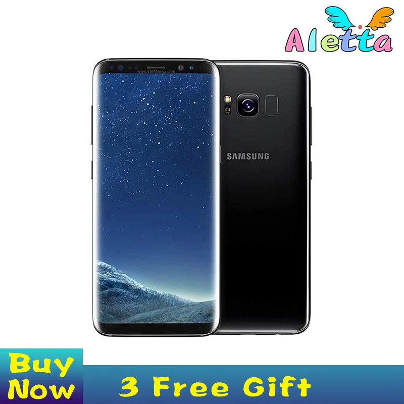 

Original Unlocked Samsung Galaxy S8 Plus 4G RAM 64G ROM 6.2 inch Qualcomm Octa Core 4G LTE Mobile Phone