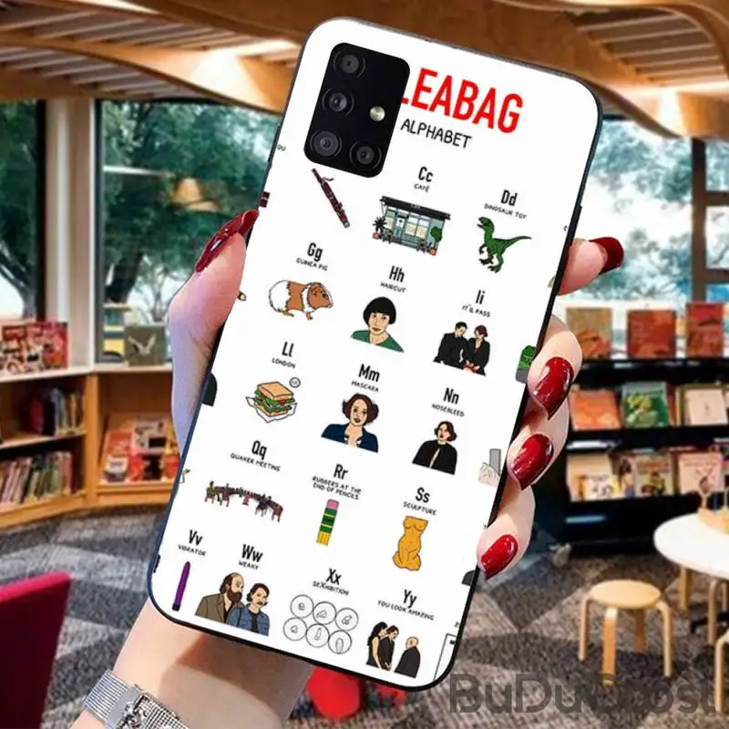 

Riccu TV series Fleabag Phone Case For Samsung Galaxy A21S A01 A11 A31 A81 A10 A20E A30 A40 A50 A70 A80 A71 A51