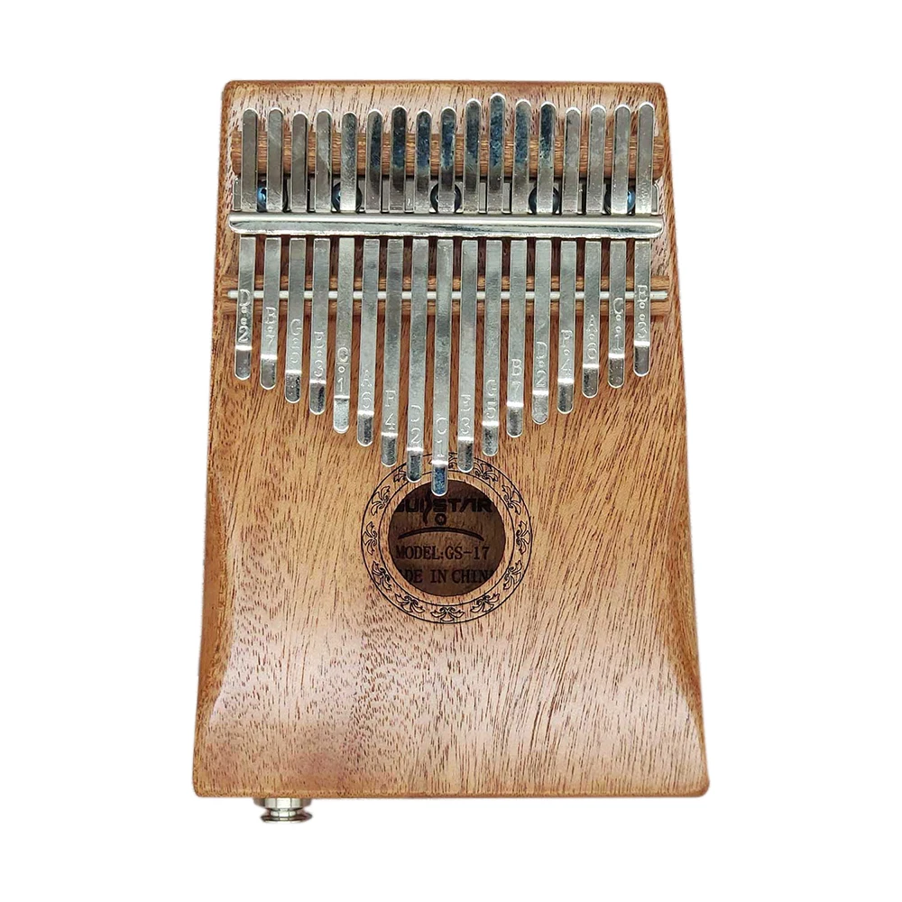 Пианино Kalimba Mbira 17 клавиш большой палец портативное пианино из массива дерева