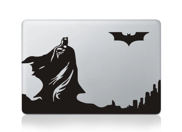 MB black-Part E (19) Забавная частичная наклейка для ноутбука Apple Macbook, наклейка Air retina Pro 11, 13, 15, черная мультяшная наклейка для компьютера, ноутбука s - Цвет: MB black-Part E (19)