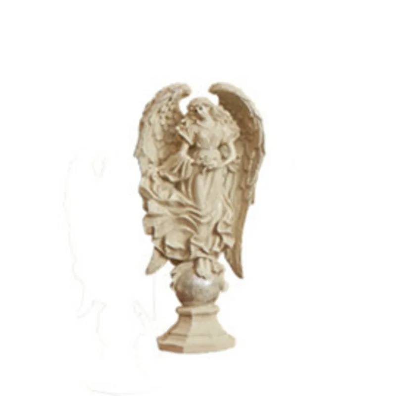 

В стиле ретро; Украшения в виде ангела из смолы искусство Украшения домашнего интерьера гостиной, ТВ шкаф рабочего фигурки талисман Декор ...