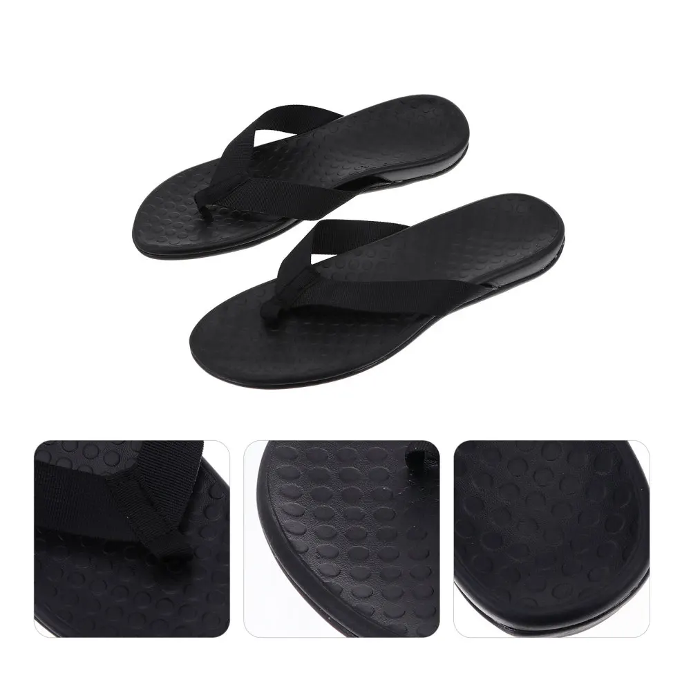 

1Pair Fashion Slippers Outdoor Flip-flops Casual Sandals Beach Slippers
