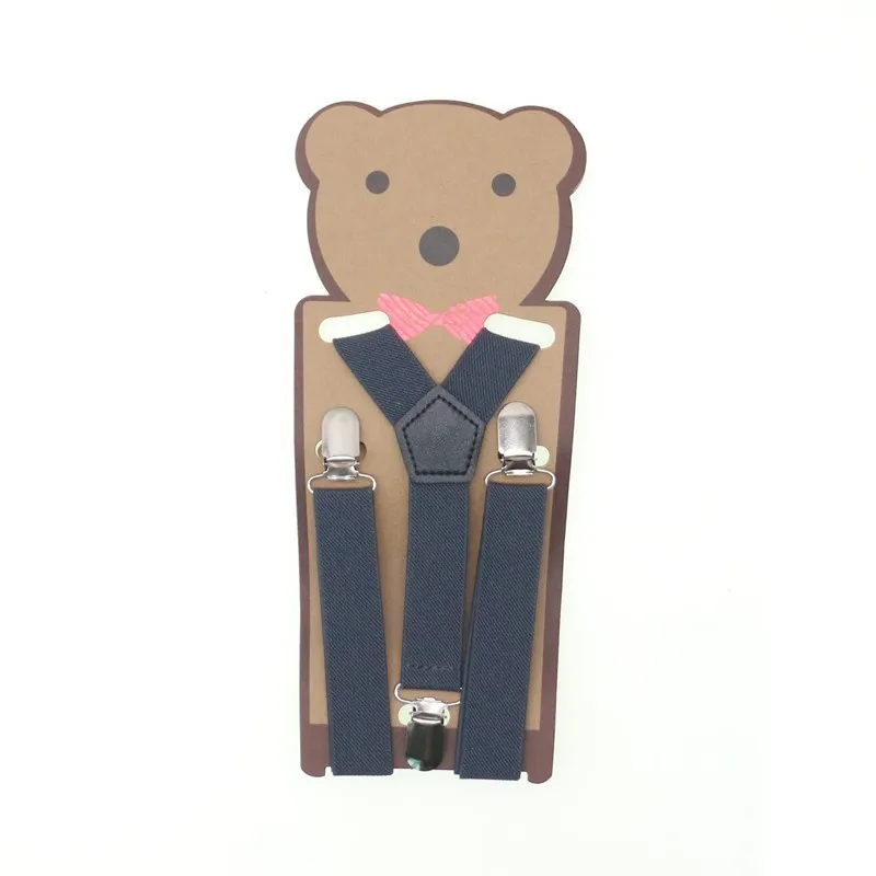 Милые детские подтяжки в полоску для маленьких мальчиков Y образные с застежкой
