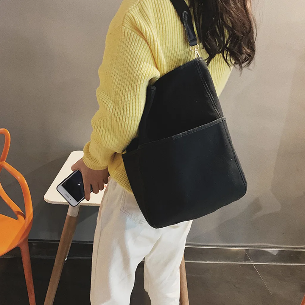 Женская Вельветовая Холщовая Сумка Повседневная сумка на плечо складные сумки