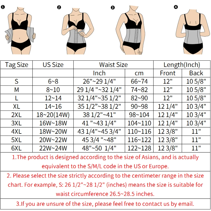 Корсет утягивающий латексный на молнии корсет для живота и талии|waist trainer with