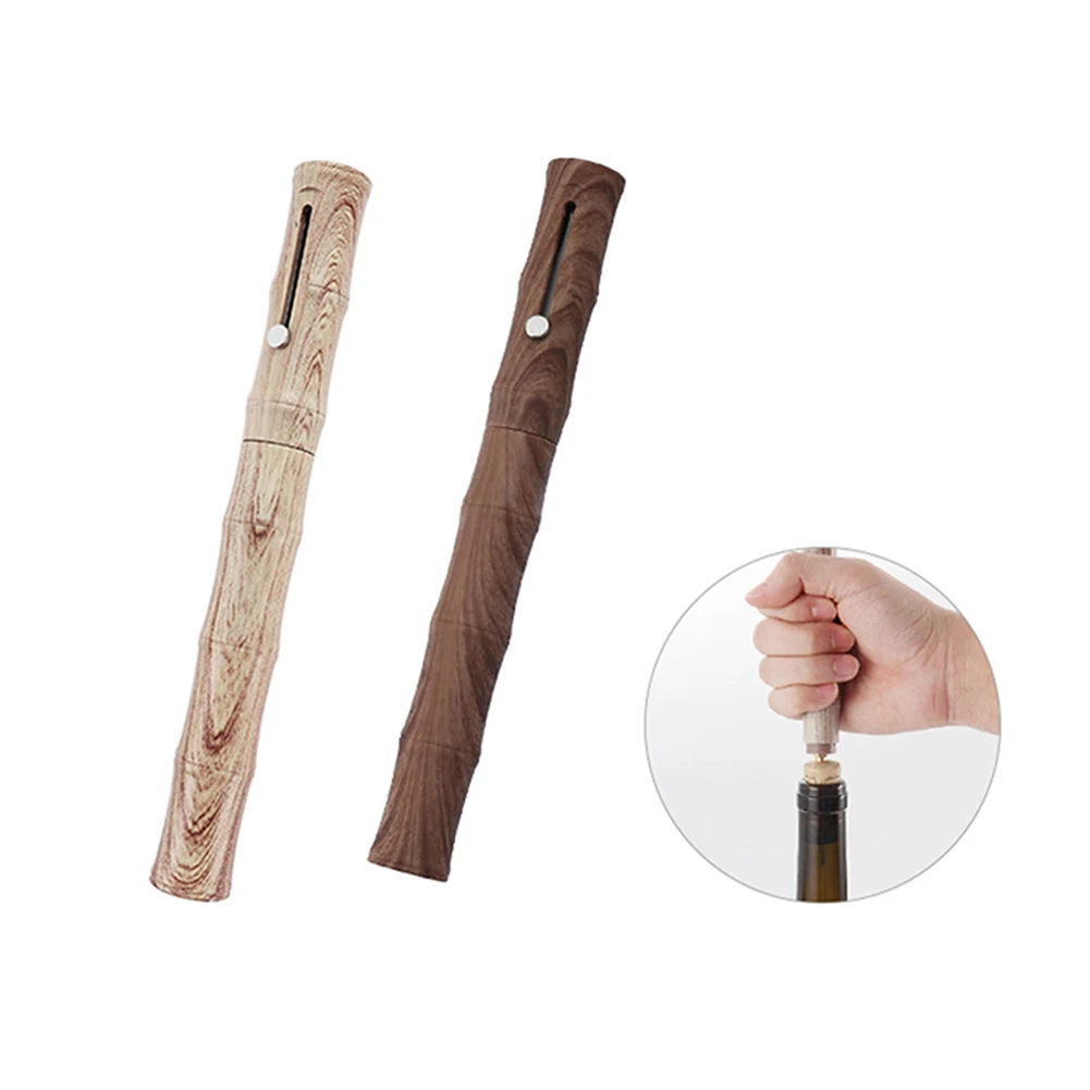 Бамбуковый воздушный насос открывалка для бутылок вина вакуумная пробка