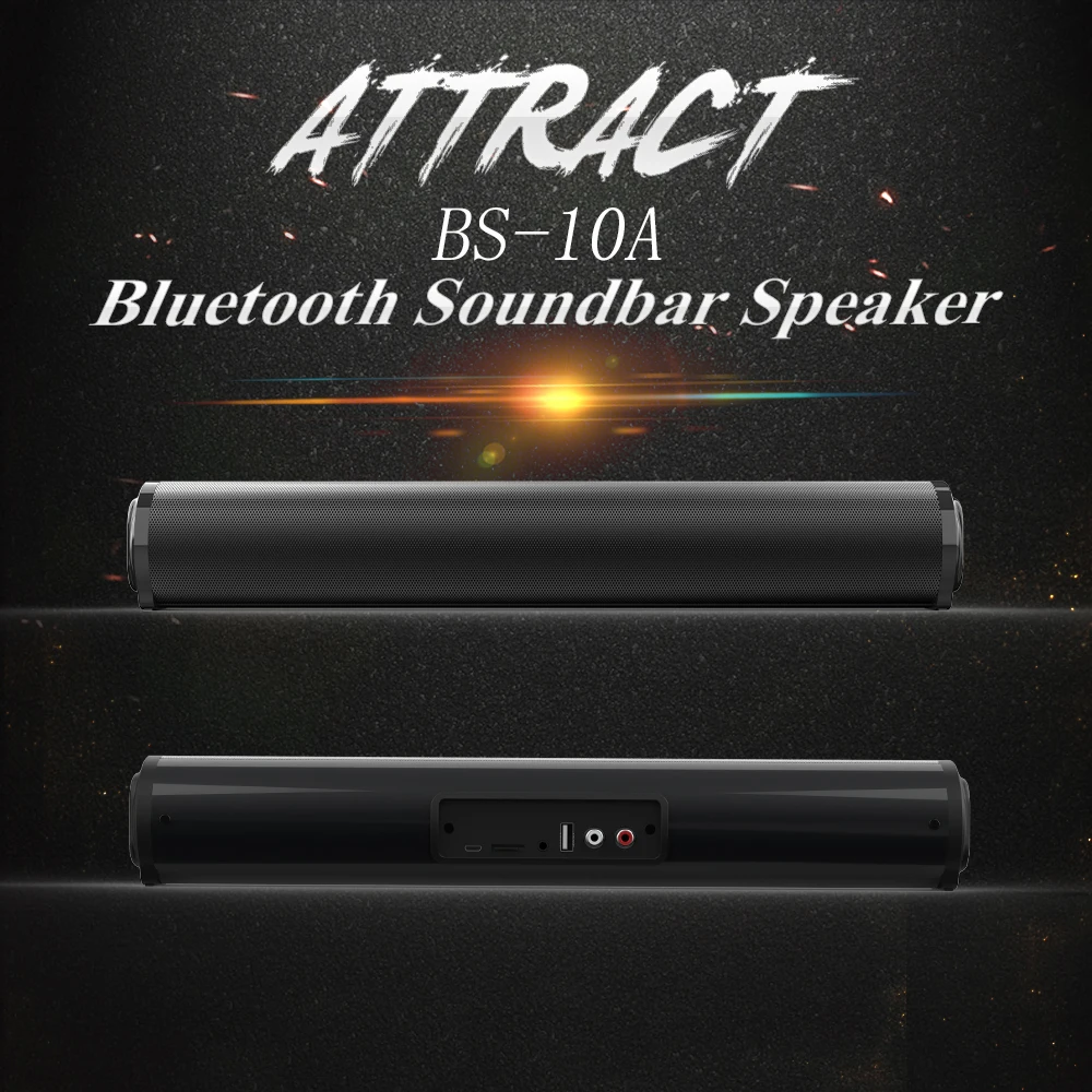 Портативная Беспроводная колонка звуковая Bluetooth мощный 3D Музыкальный звуковой