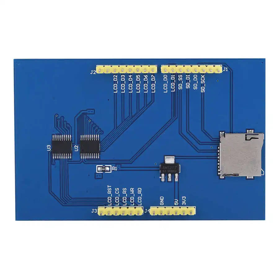3 5 дюймовый TFT ЖК экран модуль 480x320 для Arduino Mega2560 плата Синяя|Измерители тока| |