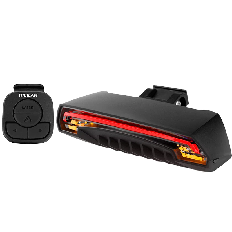 

Bike Brake Light Flash Tail Light Rear Turn Bicycle Wireless Remote Control Turning Cycling Laser Safety Line Lights