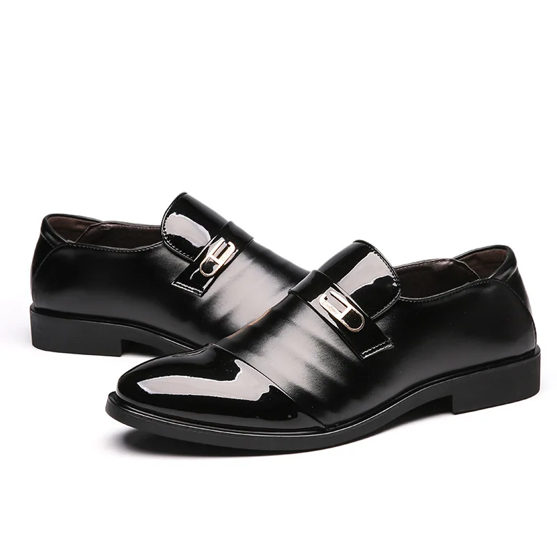 

Men Dress Shoes Men Formal Shoes Leather Luxury Fashion Wedding Shoes Men Business Casual Oxford Shoes nm89