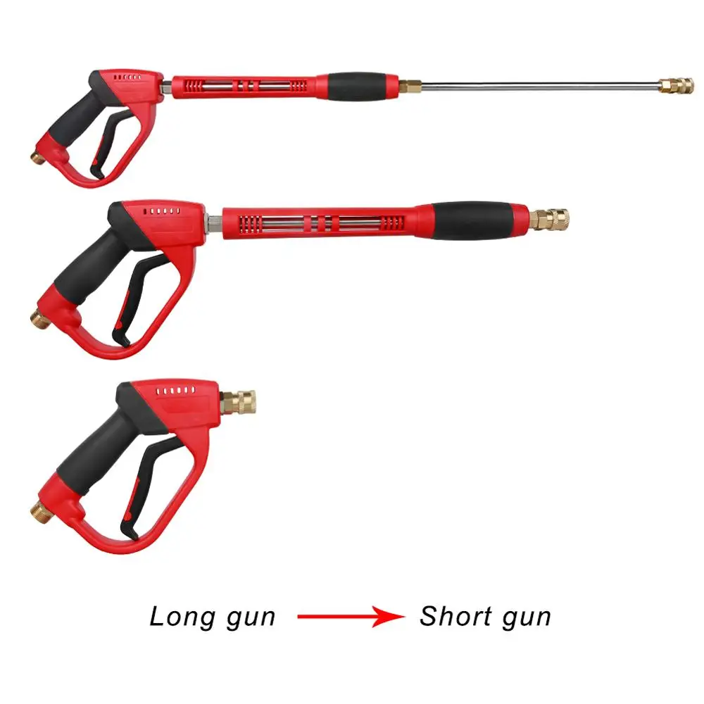 Ручной моечный пистолет высокого давления 5 насадок для моек | Автомобили и