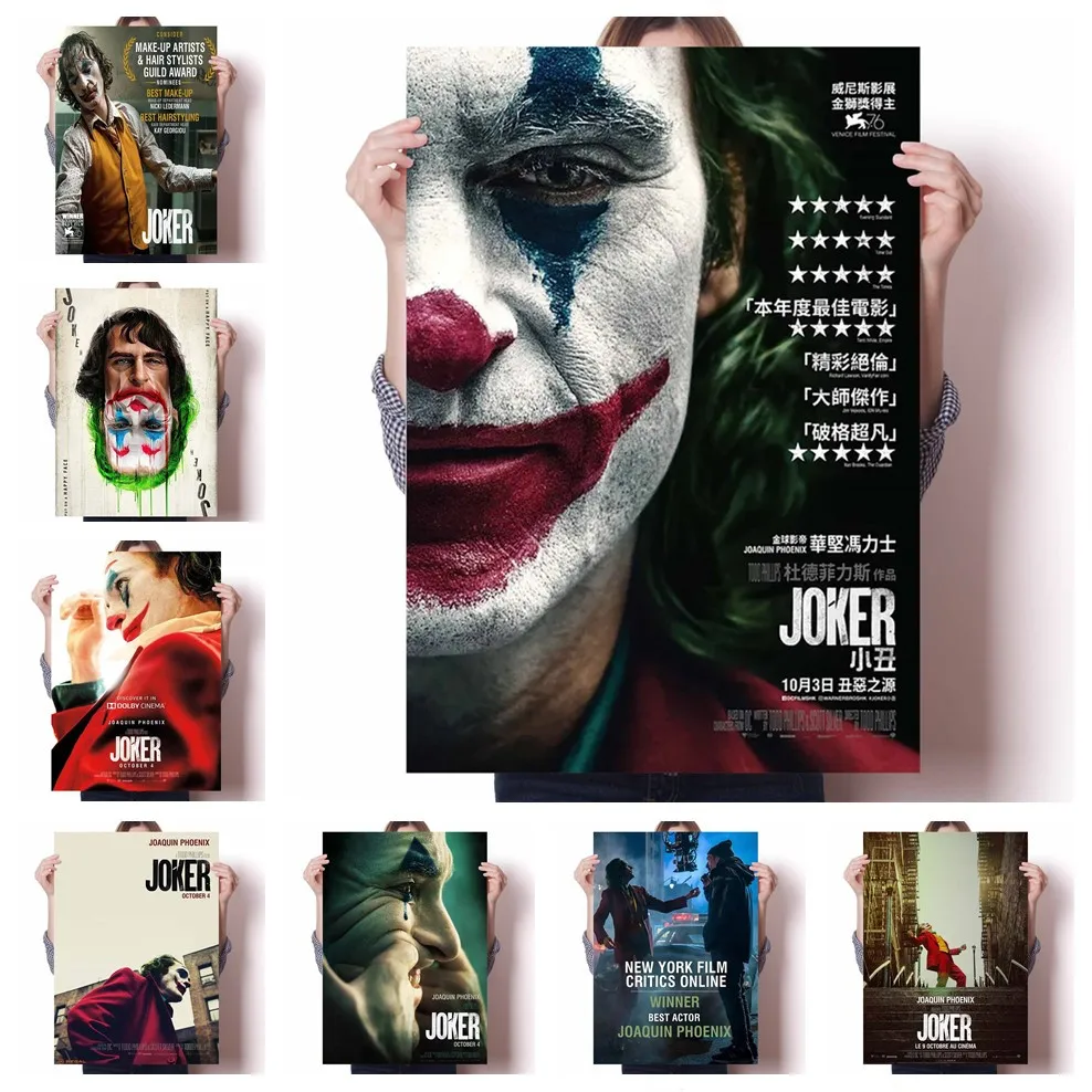American Classic Movie The Joker Star Idol Decoration Art Decor Painting Home Poster Room Wall Canvas Quality | Дом и сад