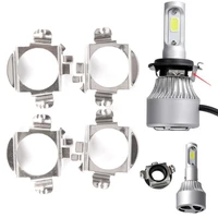 2pcs 1cm x 4cm x 5cm h7 led car headlight bulb base holder adapter socket for universal auto headlamp mount stand