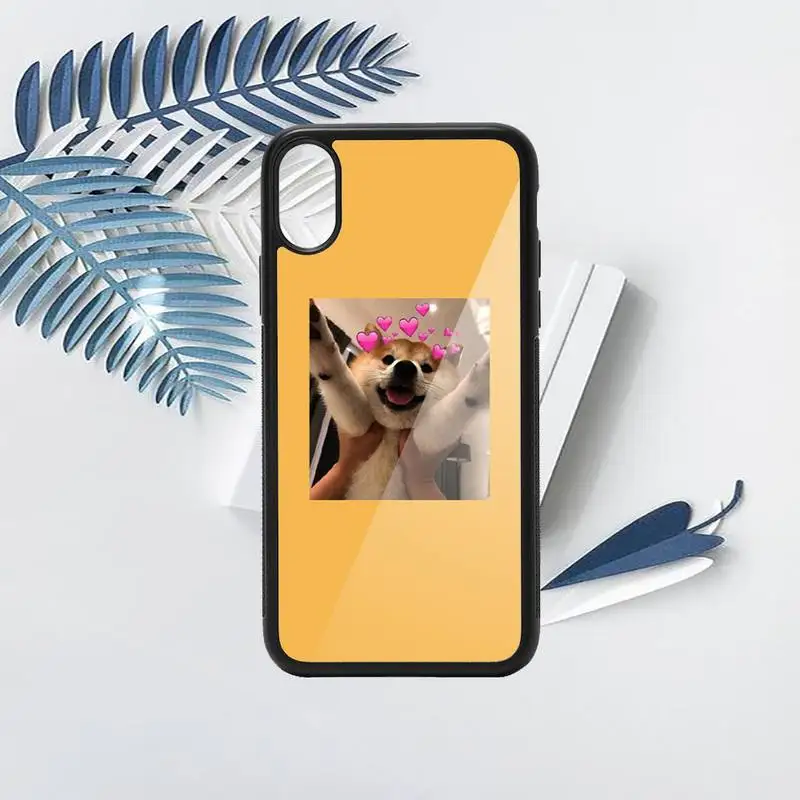 

Cute dog cartoon animal pattern Phone Cases PC for iPhone 11 12 pro XS MAX 8 7 6 6S Plus X 5S SE 2020 XR