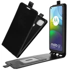 Кожаный чехол с откидной крышкой для Moto G9 Power, высококачественный Вертикальный кожаный чехол-бумажник для Motorola Moto G9 Power