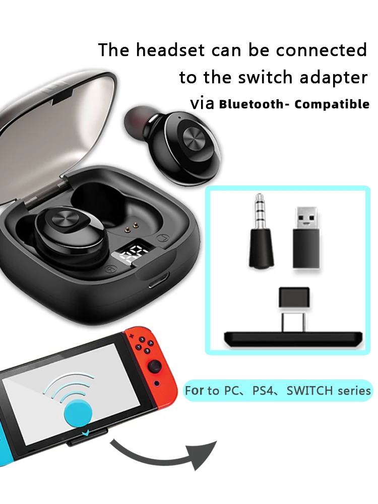 Беспроводные наушники DATA FROG совместимые наушники-Nintendo Switch 5 0 IPX6