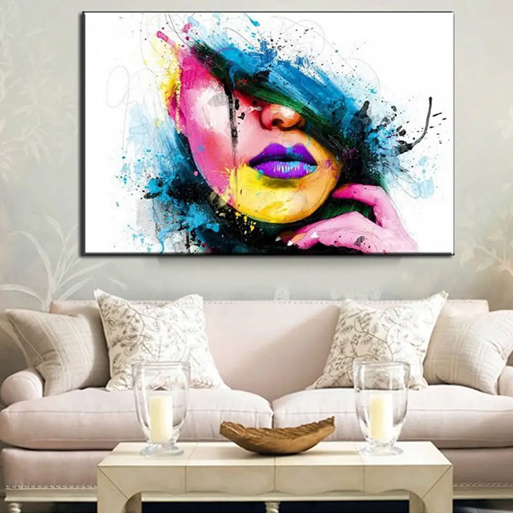 Современная Абстрактная на холсте настенная художественная роспись маслом