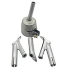 4 шт. скоростные сварочные сопла для ПВХ пластикового теплового пистолета, 5 мм, сварочный наконечник, титановый сплав, Y-образный 5 мм8 мм для пластикового винила