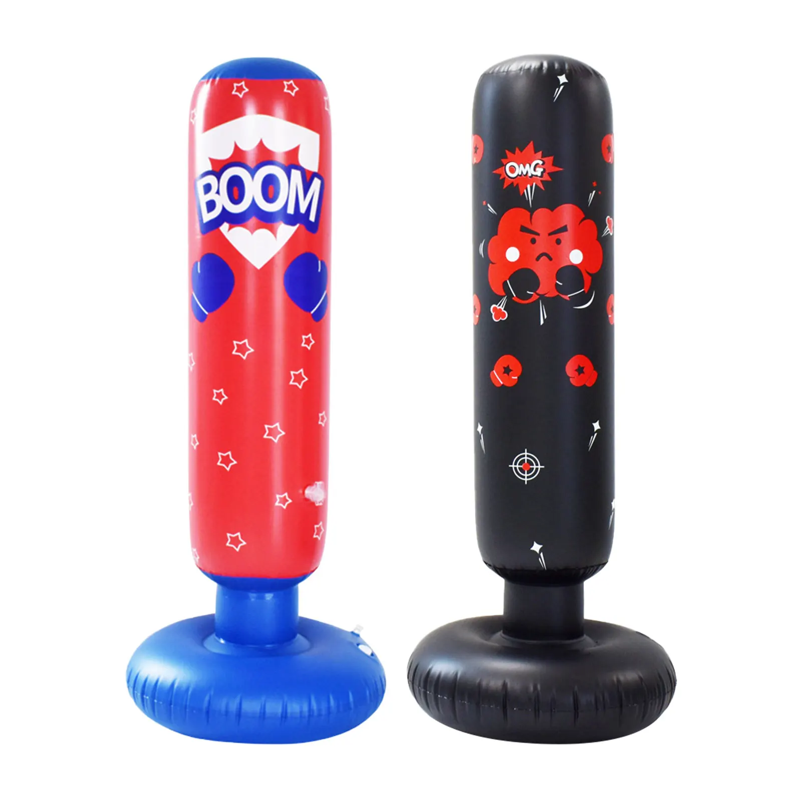 Надувной боксерский мешок 47 2 дюйма для детей и взрослых тяжелая боксерская сумка