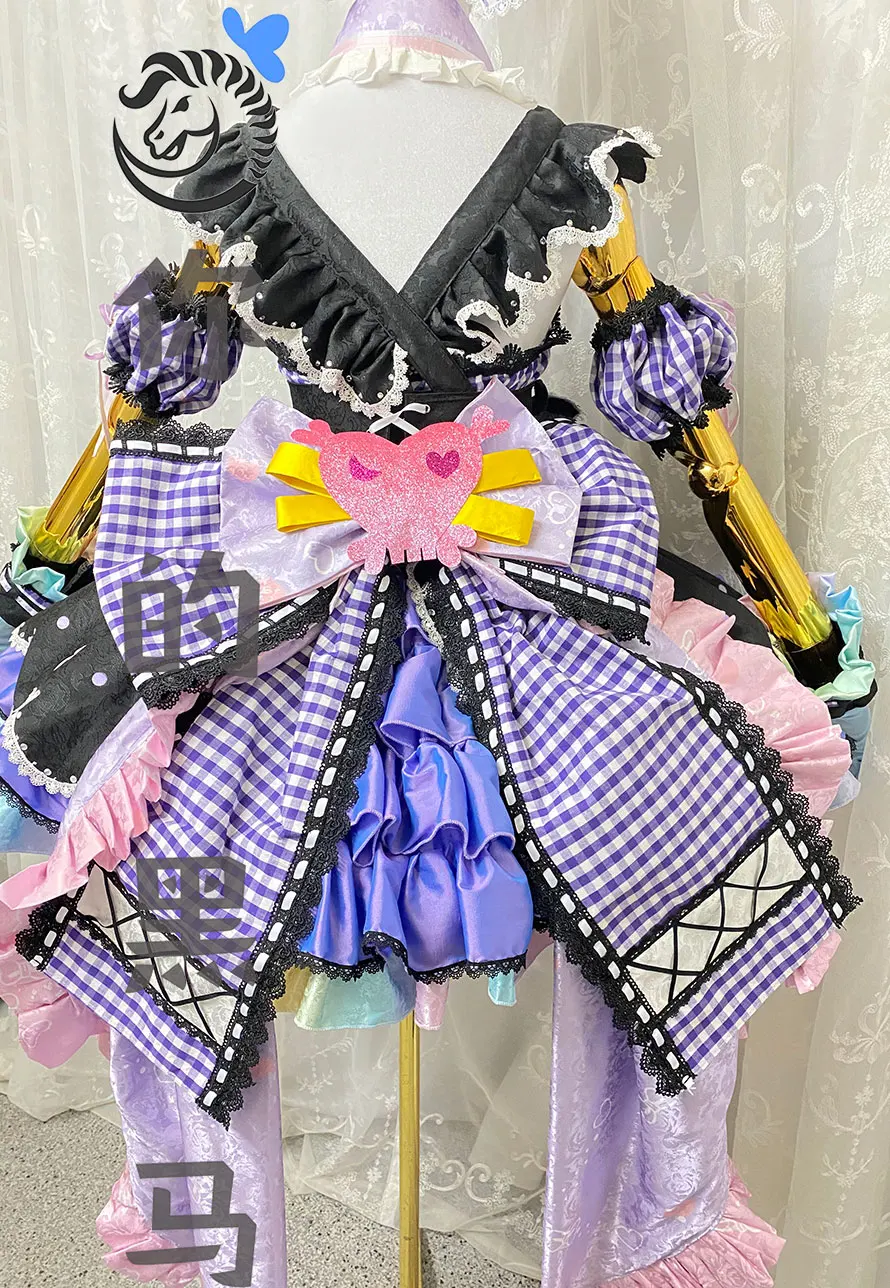 The Anime アイドルマスター THE IDOLM@STER cos Yumemi Riamu cosplay costume suit customized  2021 New