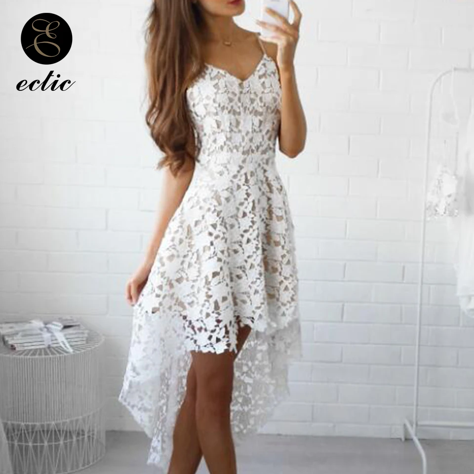 Кружевное длинное вечернее женское платье без рукавов из гипюра Сетчатое Ete 2021