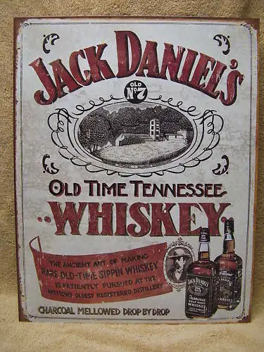 Jack Daniels виски Оловянная металлическая табличка бар Sippin спирт Новый| |