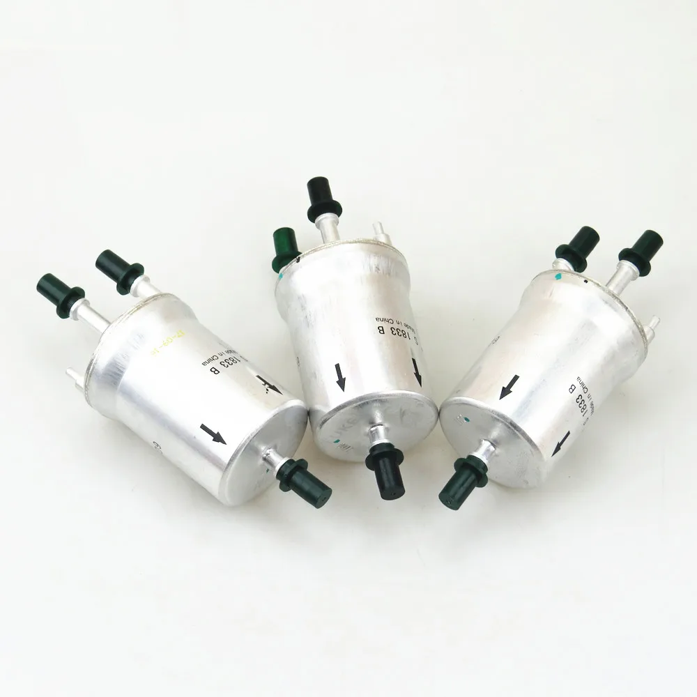 TUKE 3 шт. бензиновый топливный фильтр для двигателя 1 4 6 8 2 0 VW EOS Polo Caddy Beetle Golf Jetta MK5 MK6