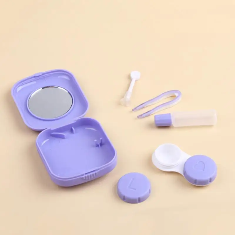 1 предмет унисекс контактные линзы чехол держатель для хранения коробка s