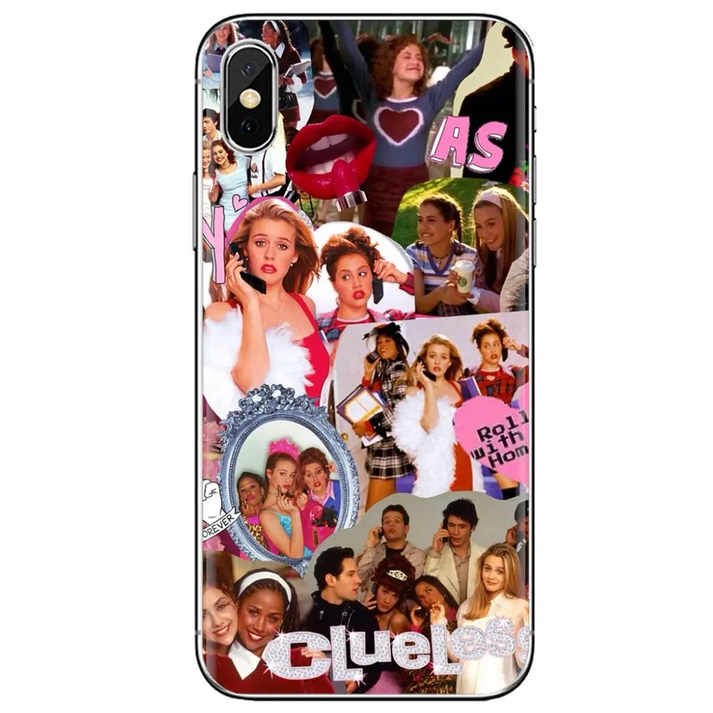 Clueless романтические комедии коллаж для iPhone 11 Pro 4 4S 5 5S SE 5C 6 6S 7 8 X XR XS Plus Max iPod