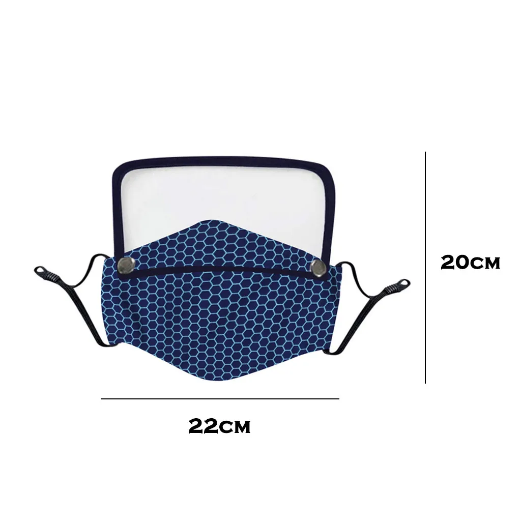

Adult Mask With Clear Window Visible Expression For The Deaf And Hard Of Hearing Creative Transparent Mask With Eye Shield A50