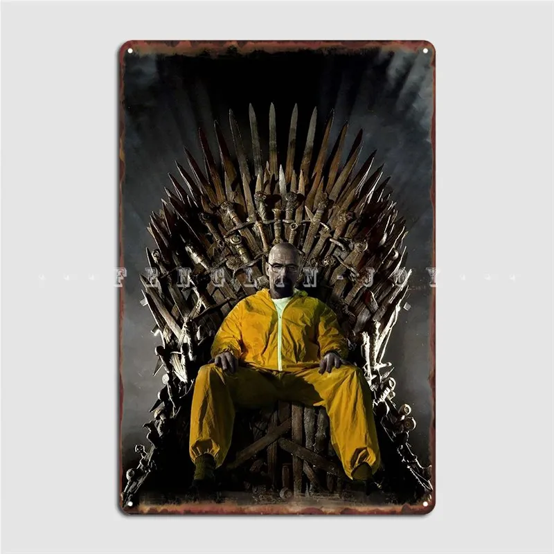 

Металлический плакат во все тяжкие, проектирование клувечерние, настенная пещера, фотоплакат