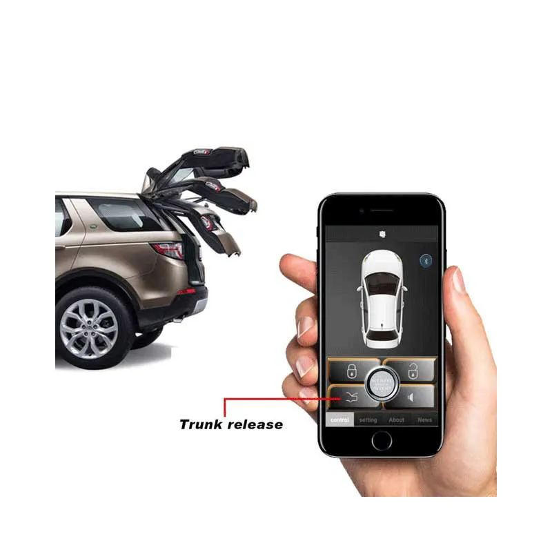 Автомобильные аксессуары аниме система входа без ключа Универсальная